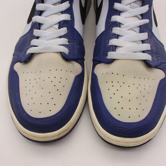 Nike Air Jordan Men's 12 Deep Royal Blue Leather Athletic Sneakers 852542-400 - Picture 10 of 10